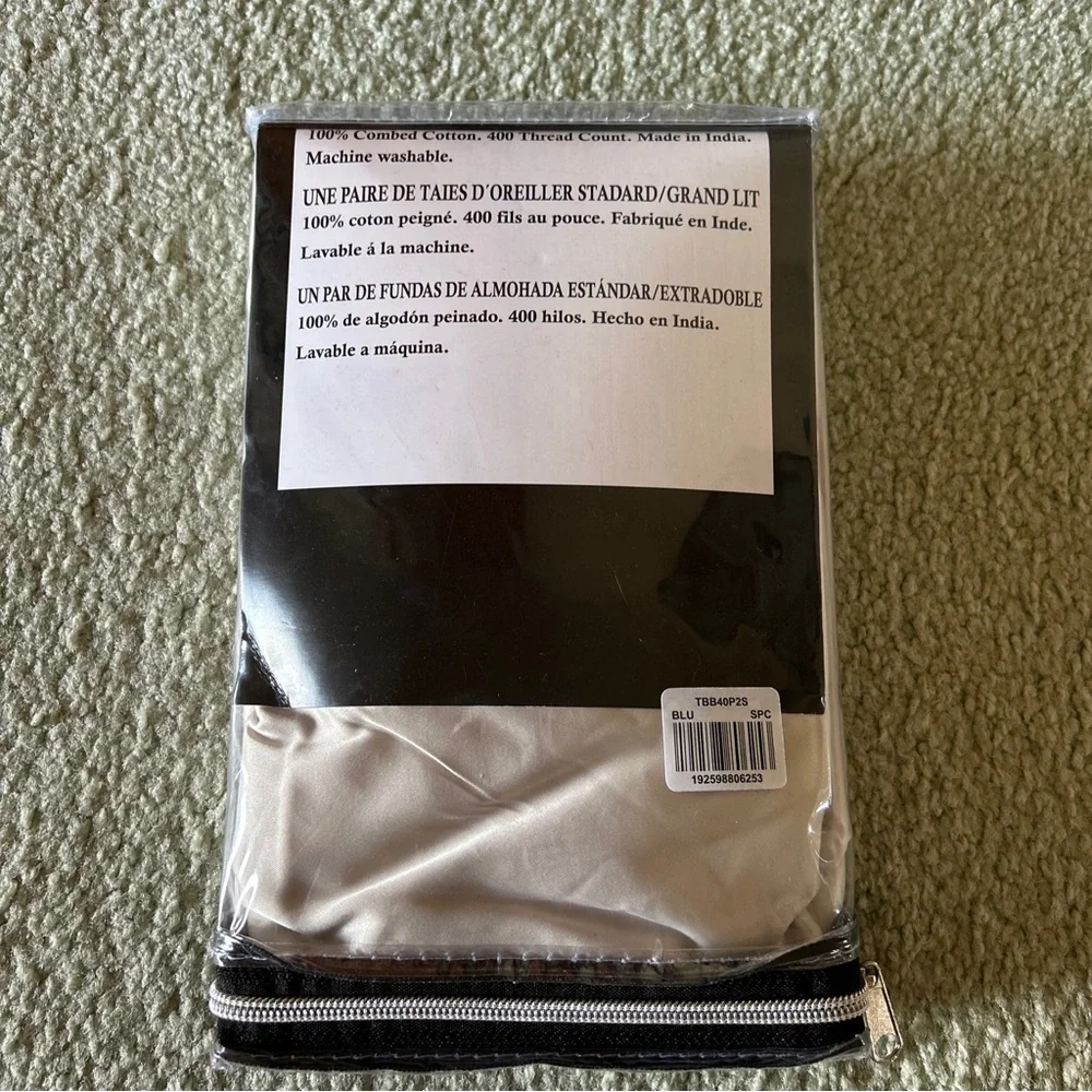 Westport Home set of 2 Standard Pillowcases